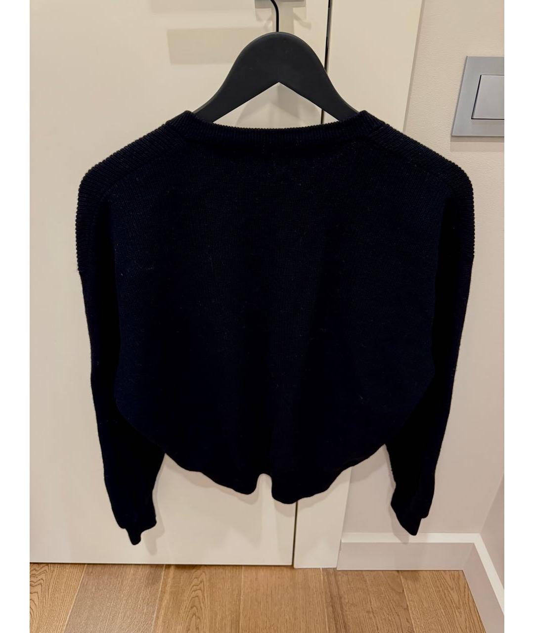 IRO Черный хлопковый джемпер / свитер, фото 3