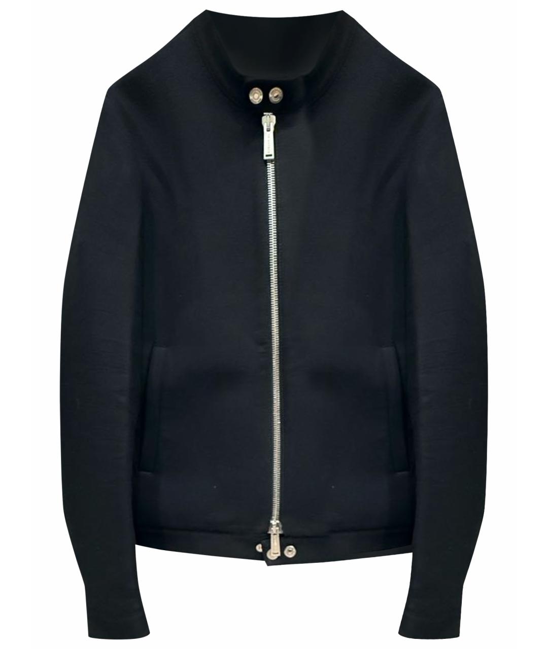 DSQUARED2 Черная шерстяная куртка, фото 1