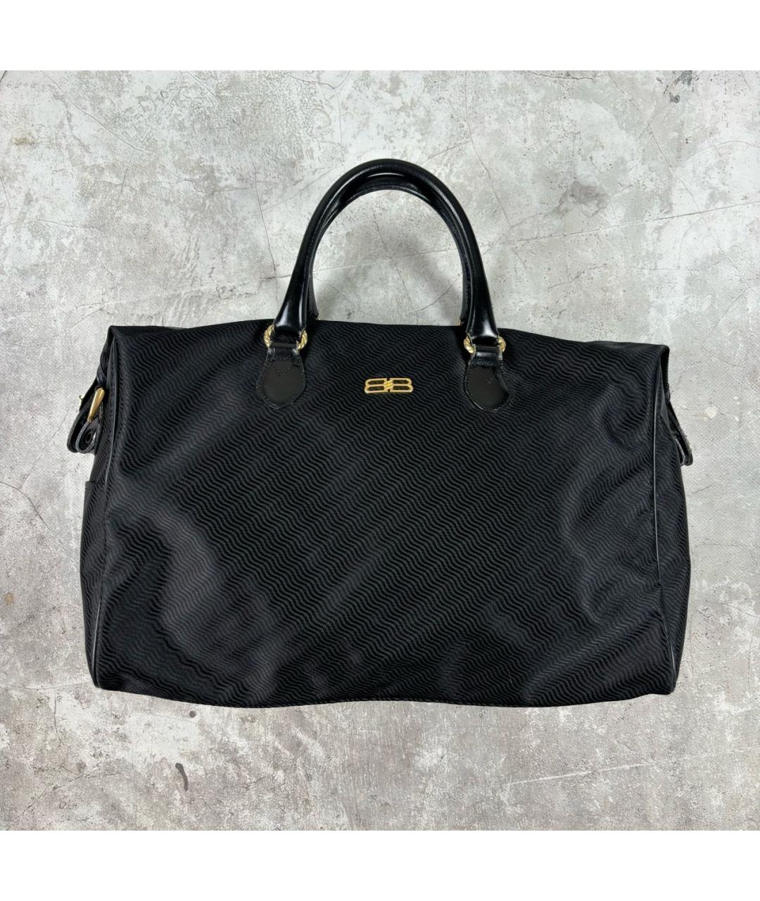 BALENCIAGA Черная дорожная/спортивная сумка, фото 9