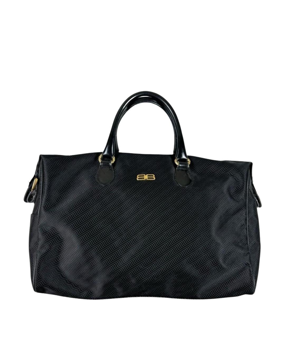 BALENCIAGA Черная дорожная/спортивная сумка, фото 1