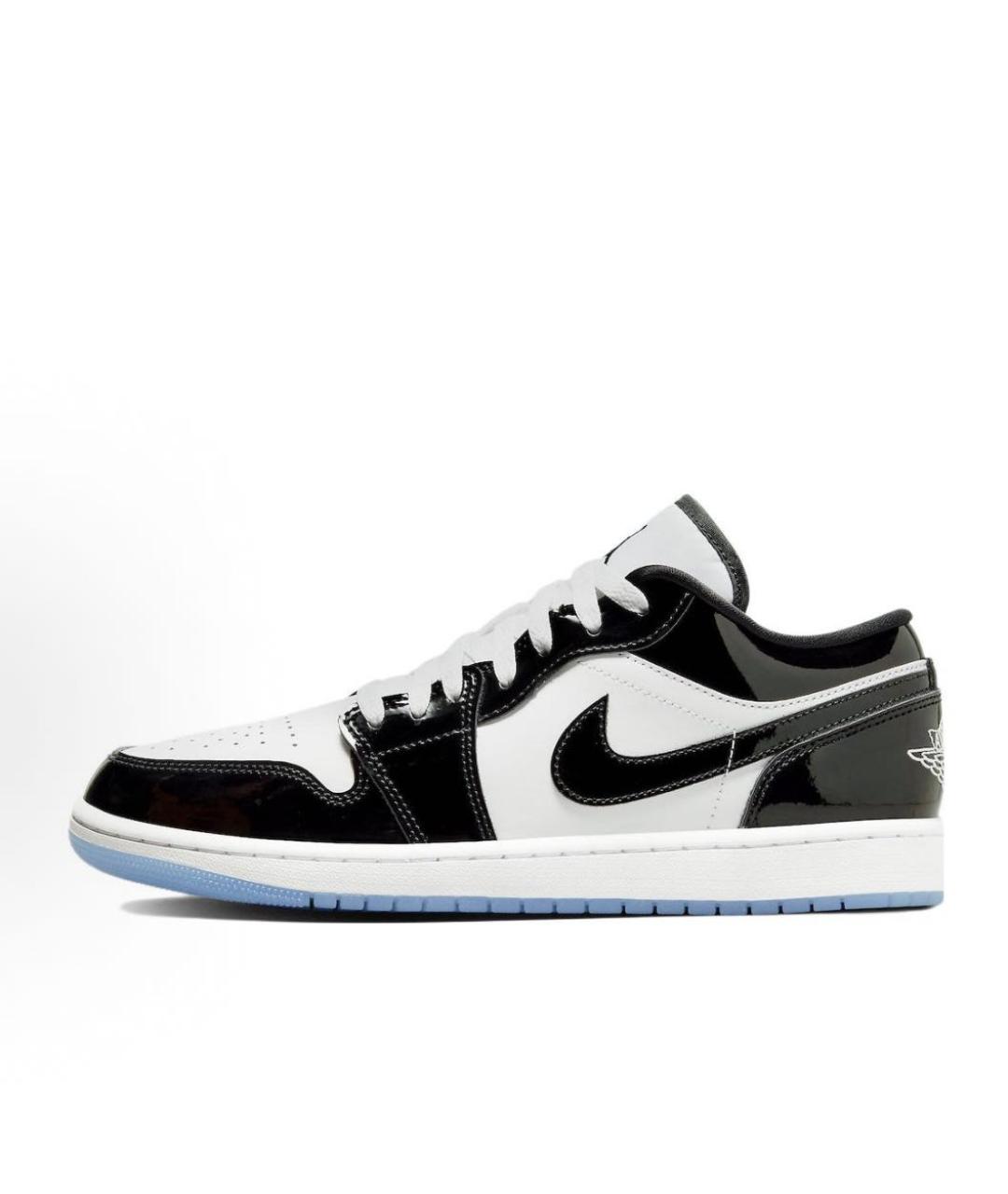 JORDAN Черные кроссовки из лакированной кожи, фото 8