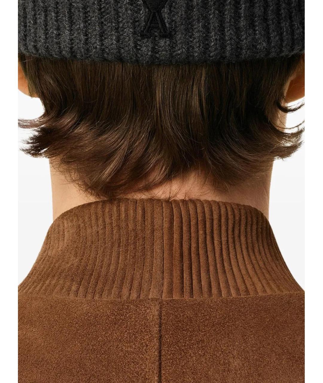 Ami Paris Антрацитовая шапка, фото 4