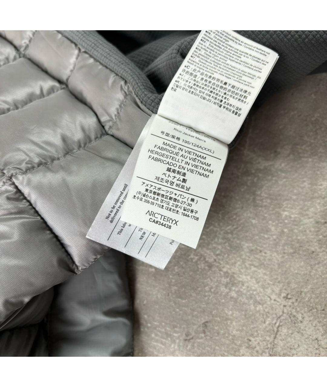 ARCTERYX Антрацитовый пуховик, фото 7