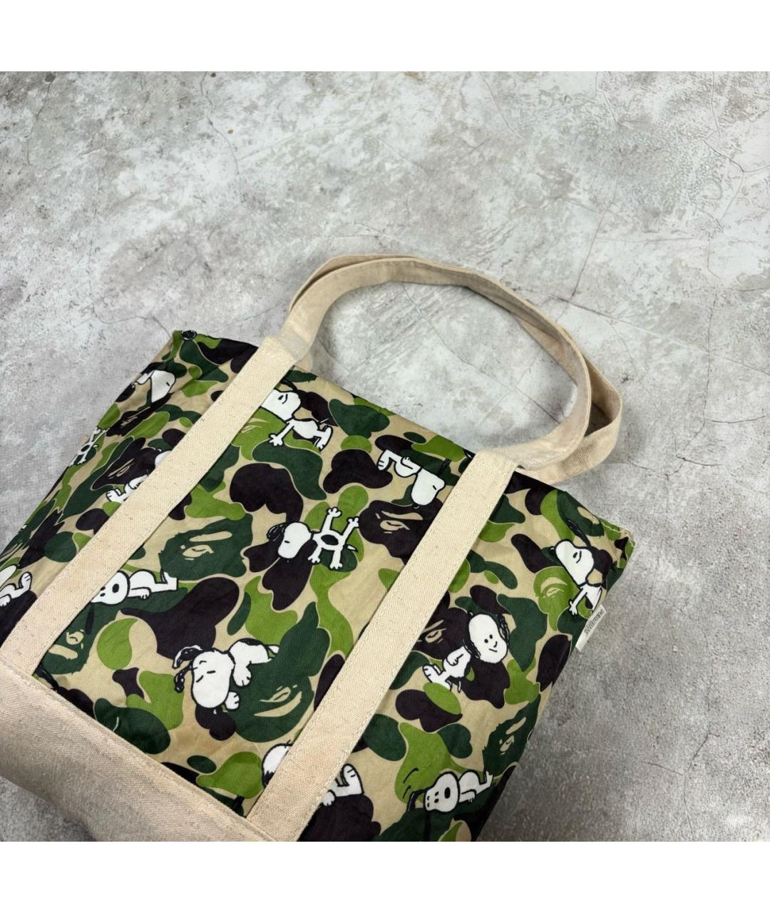 BAPE Зеленая сумка на плечо, фото 3