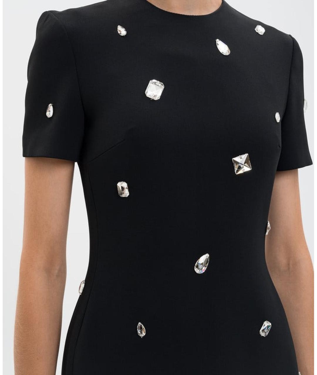 DAVID KOMA Черное коктейльное платье, фото 4