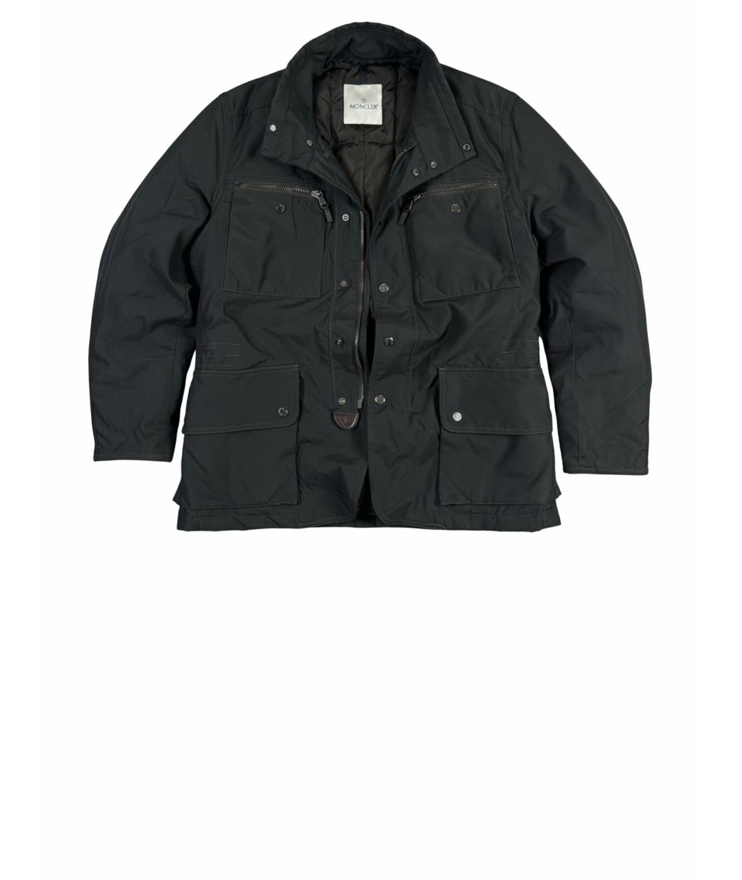 MONCLER Антрацитовая куртка, фото 1