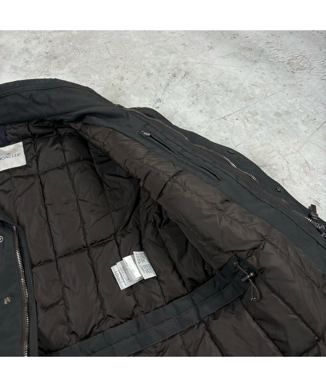 MONCLER Антрацитовая куртка, фото 6