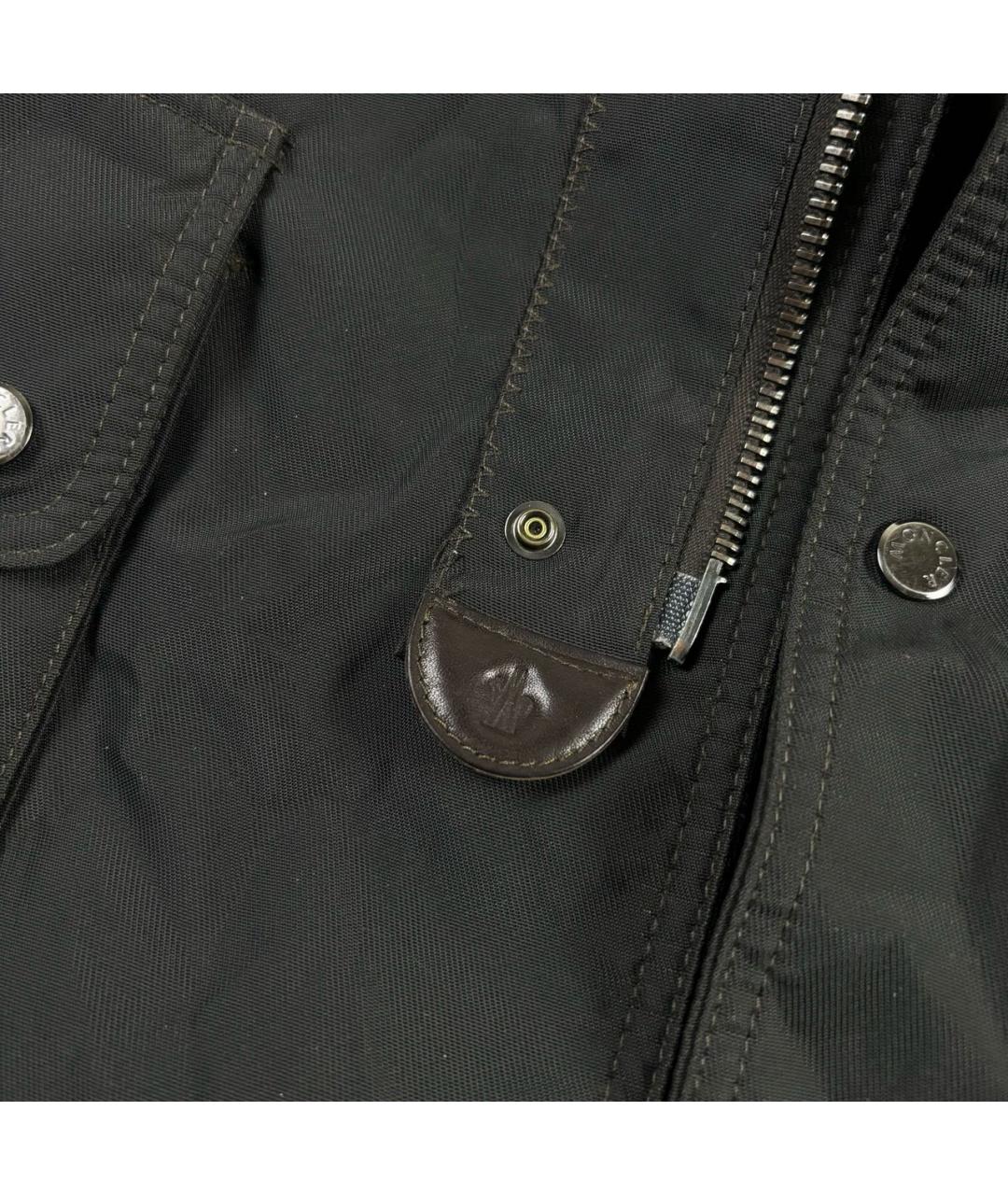 MONCLER Антрацитовая куртка, фото 5