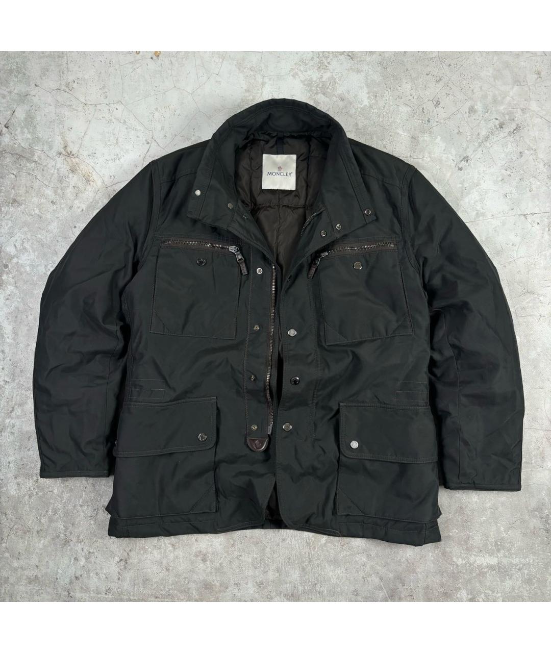 MONCLER Антрацитовая куртка, фото 9