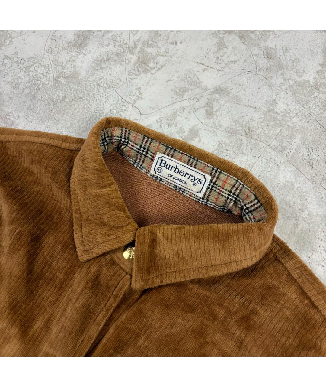 BURBERRY Коричневая кэжуал рубашка, фото 3