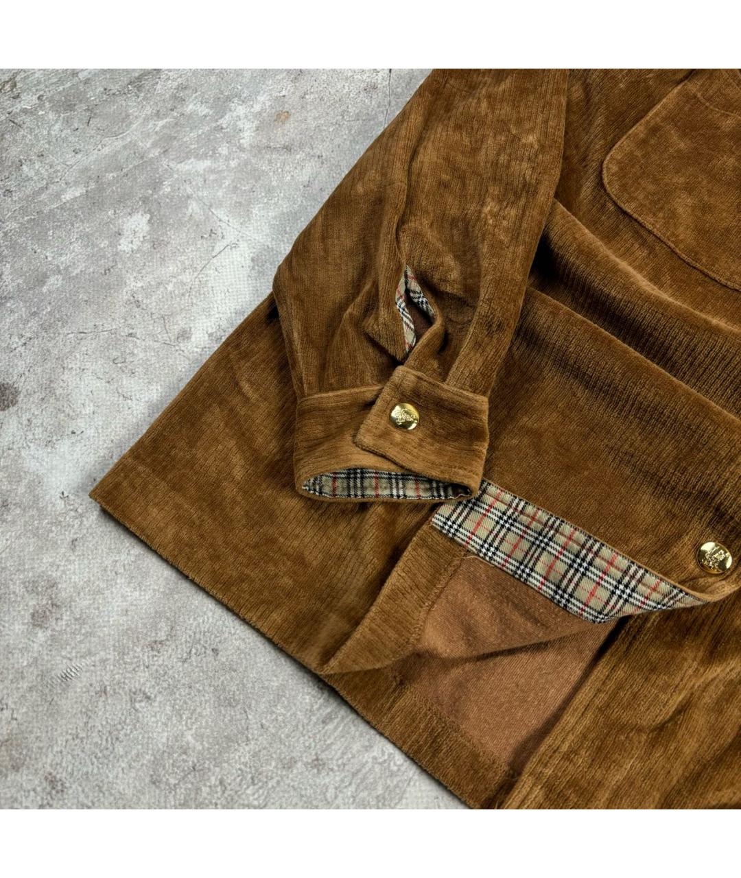 BURBERRY Коричневая кэжуал рубашка, фото 5