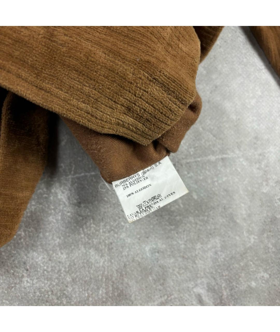 BURBERRY Коричневая кэжуал рубашка, фото 6