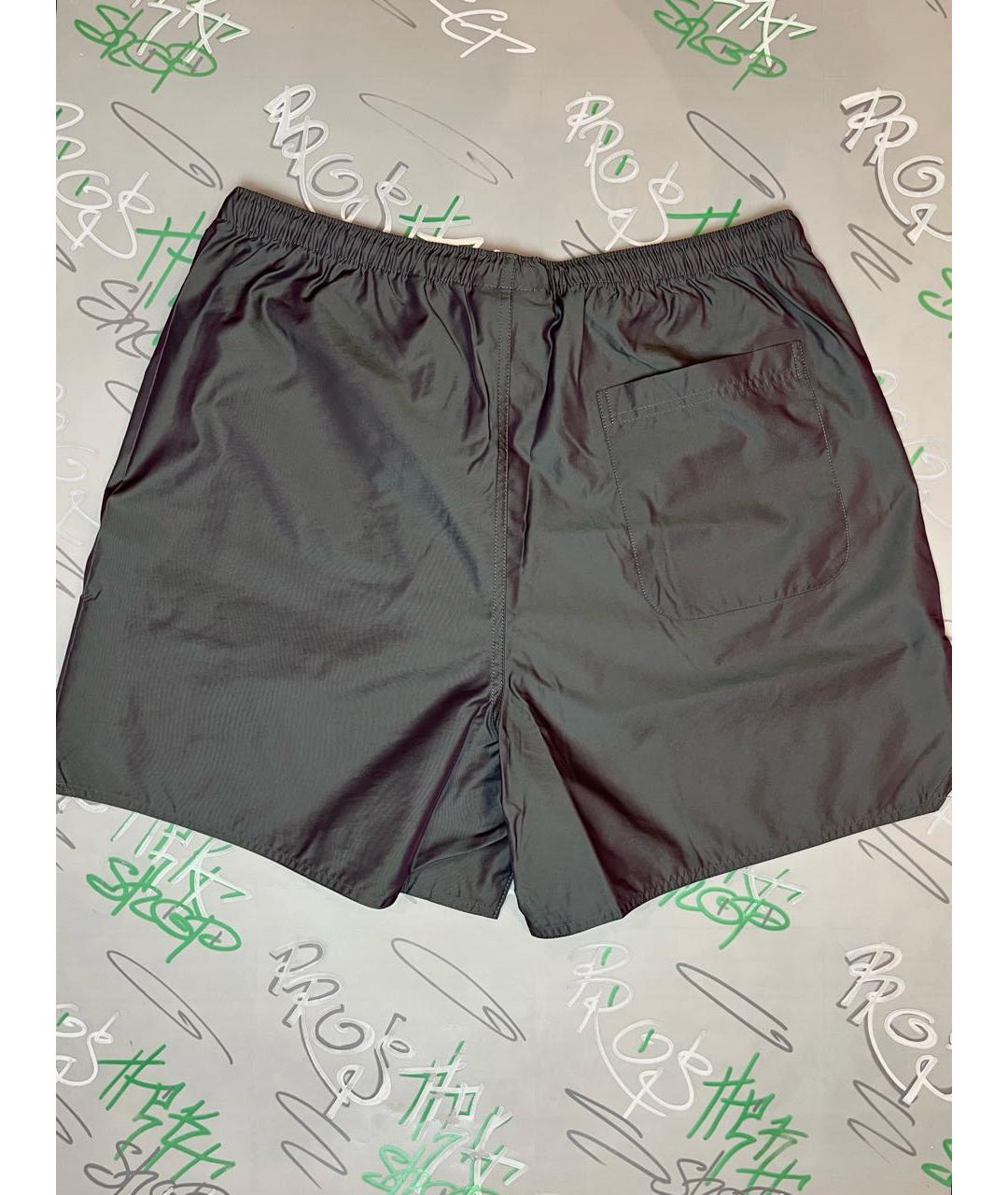 FEAR OF GOD Антрацитовые полиэстеровые шорты, фото 2