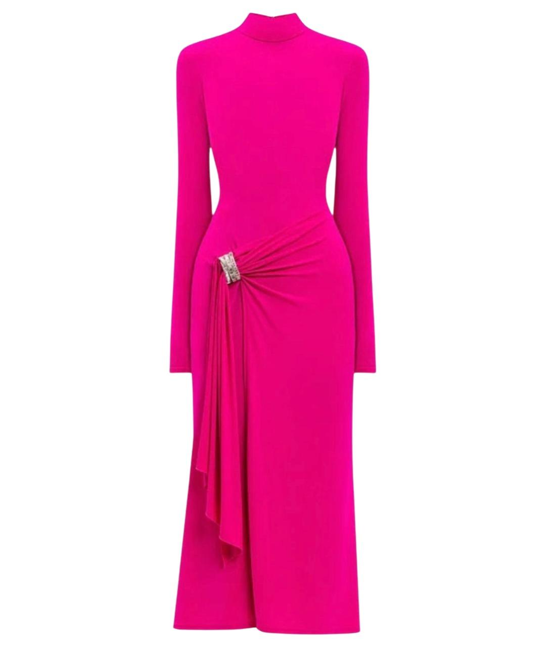 DAVID KOMA Розовое коктейльное платье, фото 1