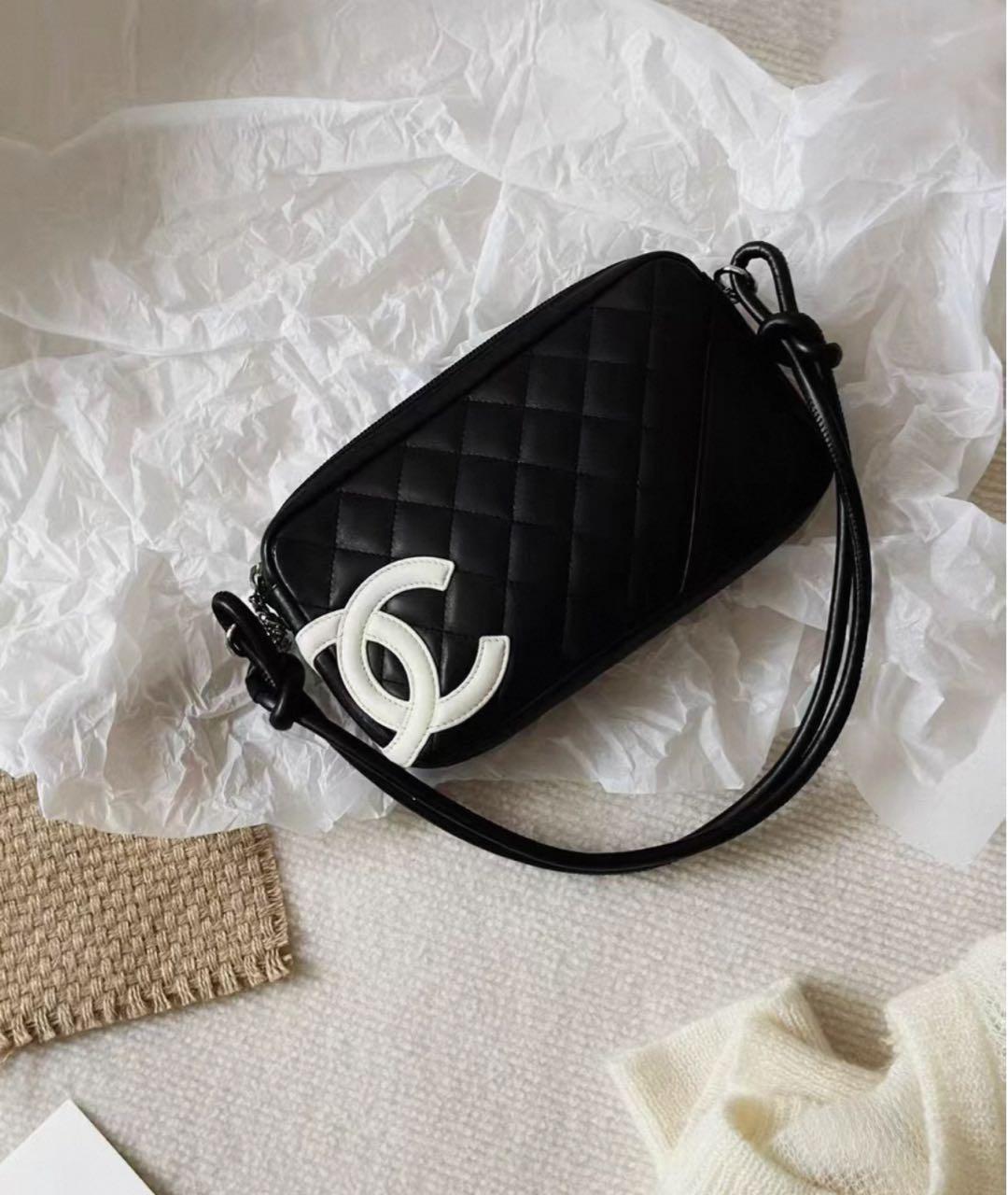 CHANEL Черная кожаная сумка через плечо, фото 4