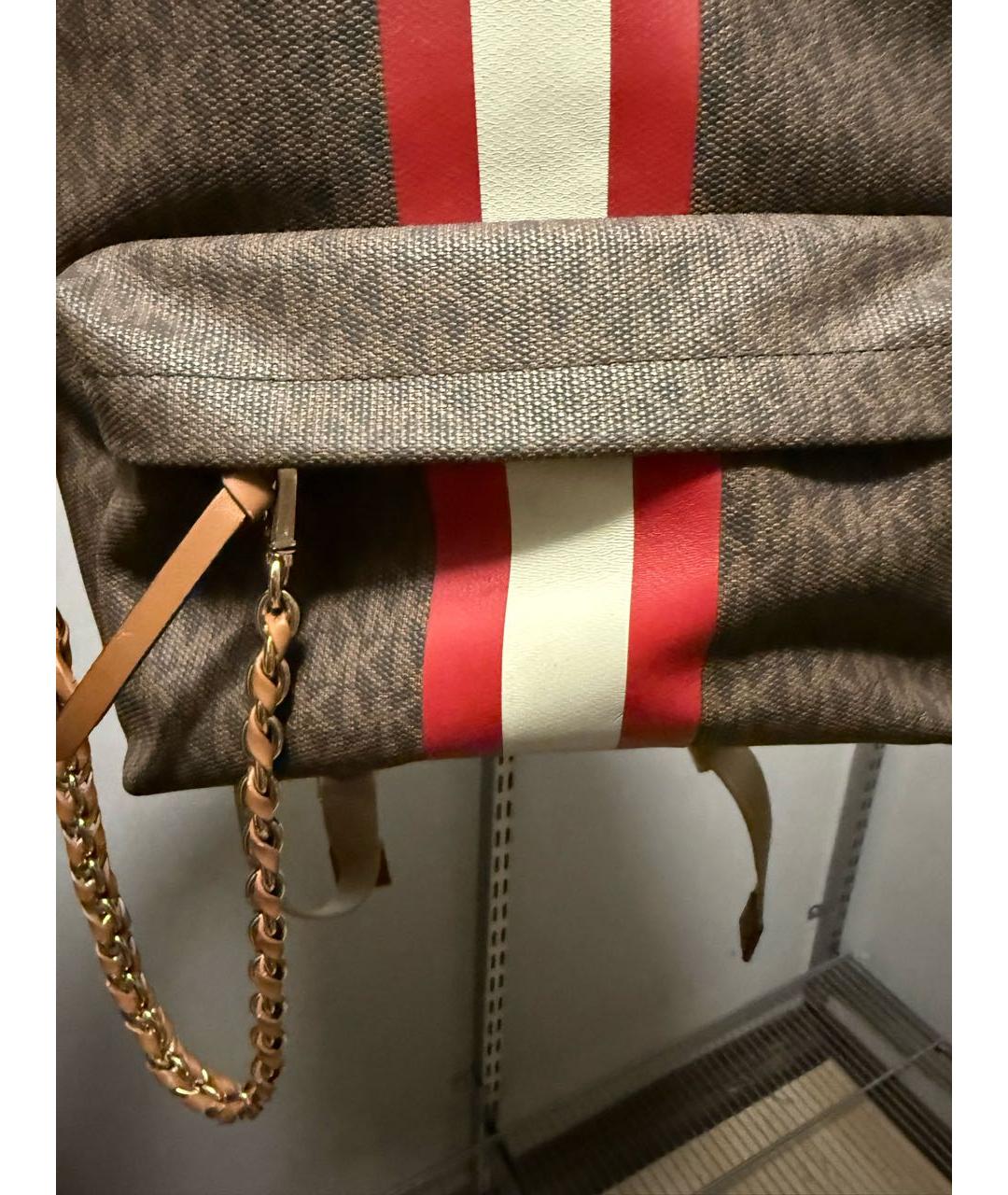 MICHAEL KORS Коричневый рюкзак, фото 2