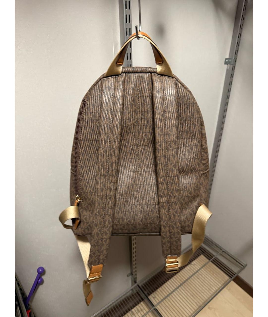 MICHAEL KORS Коричневый рюкзак, фото 3