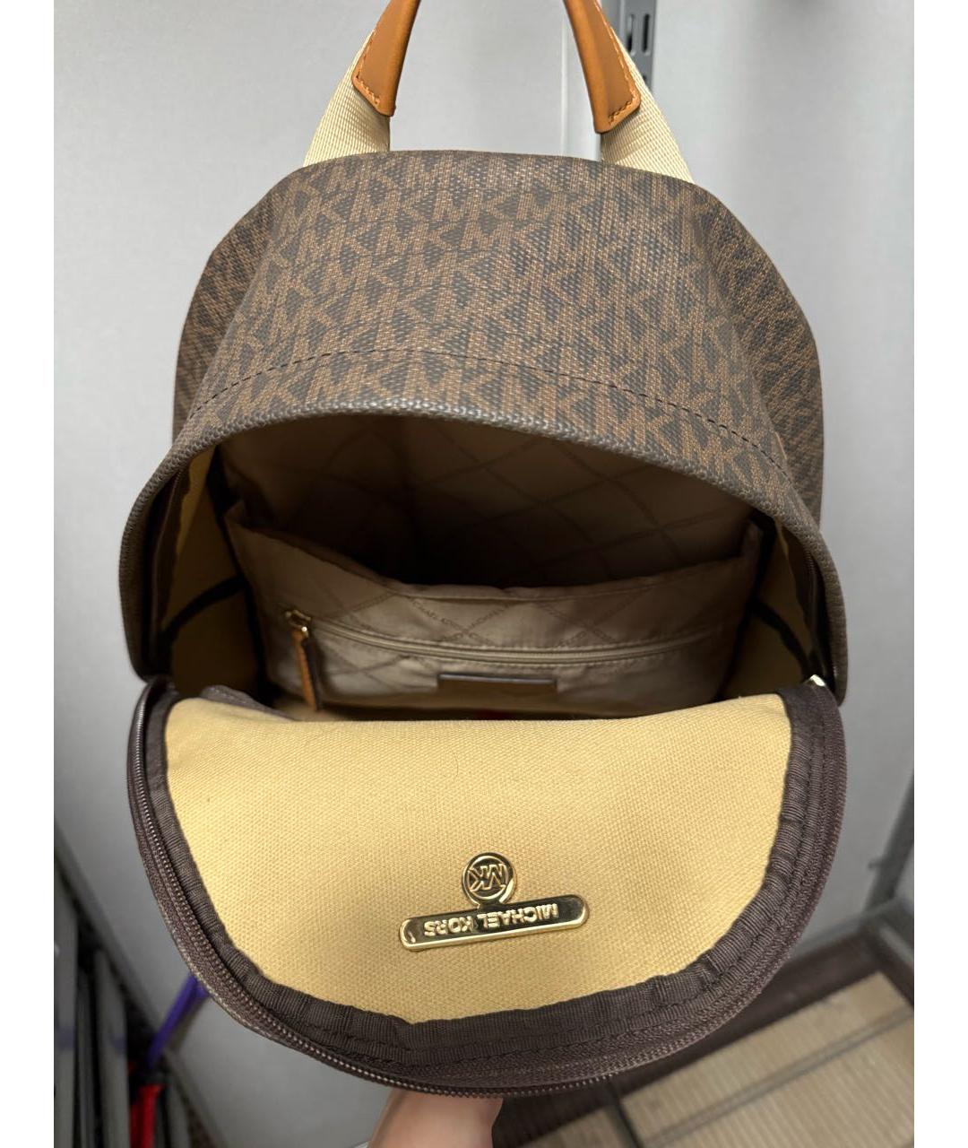 MICHAEL KORS Коричневый рюкзак, фото 5