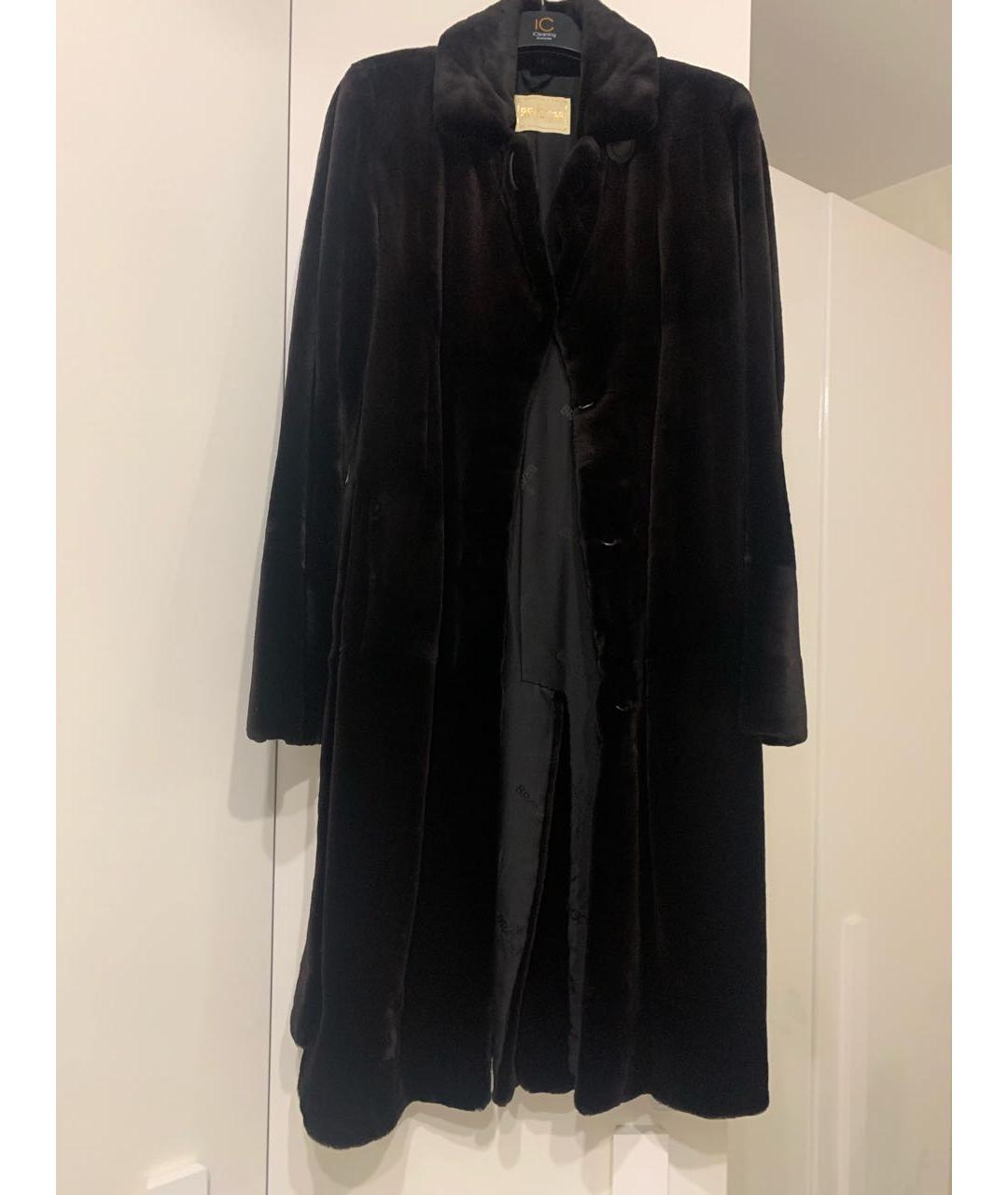 BRASCHI Коричневая меховая шуба, фото 9