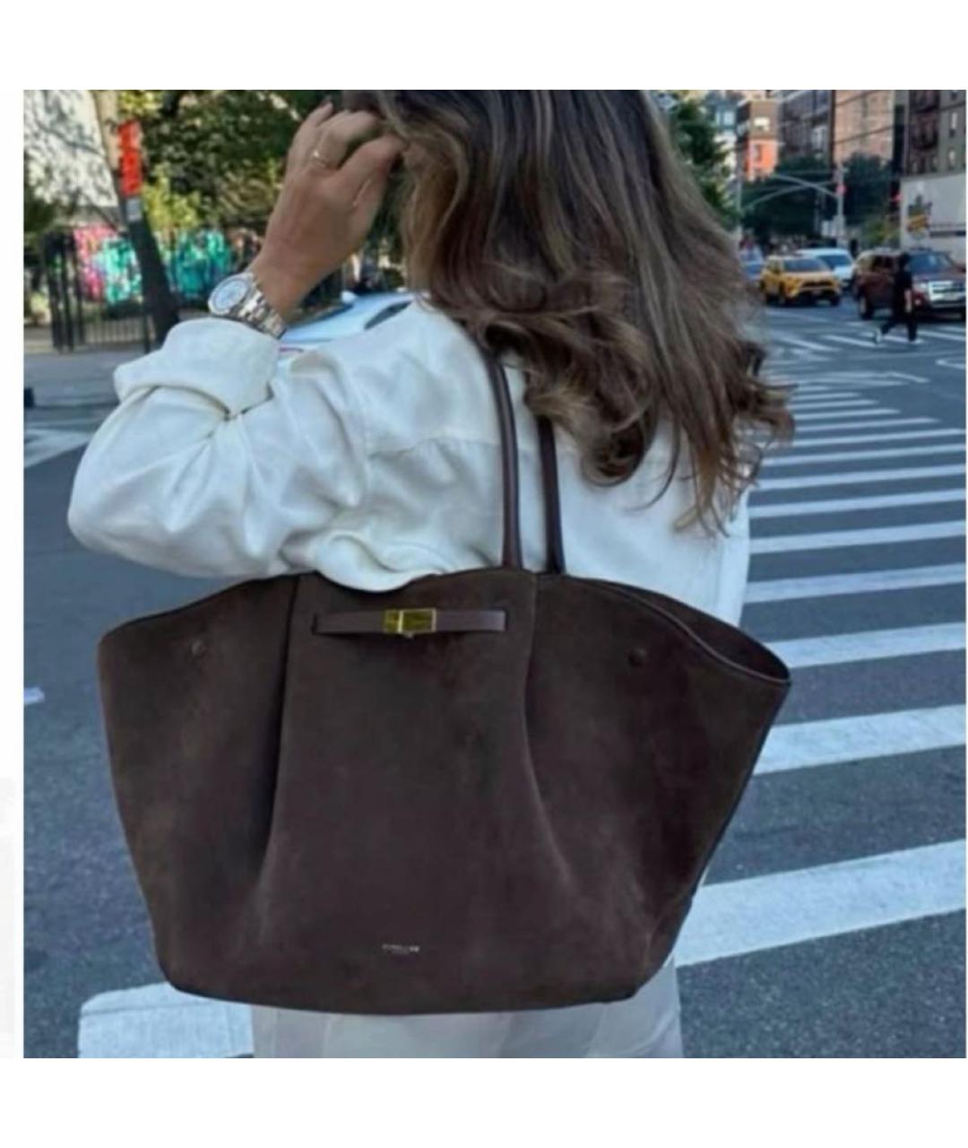 DEMELLIER Замшевая сумка тоут, фото 6