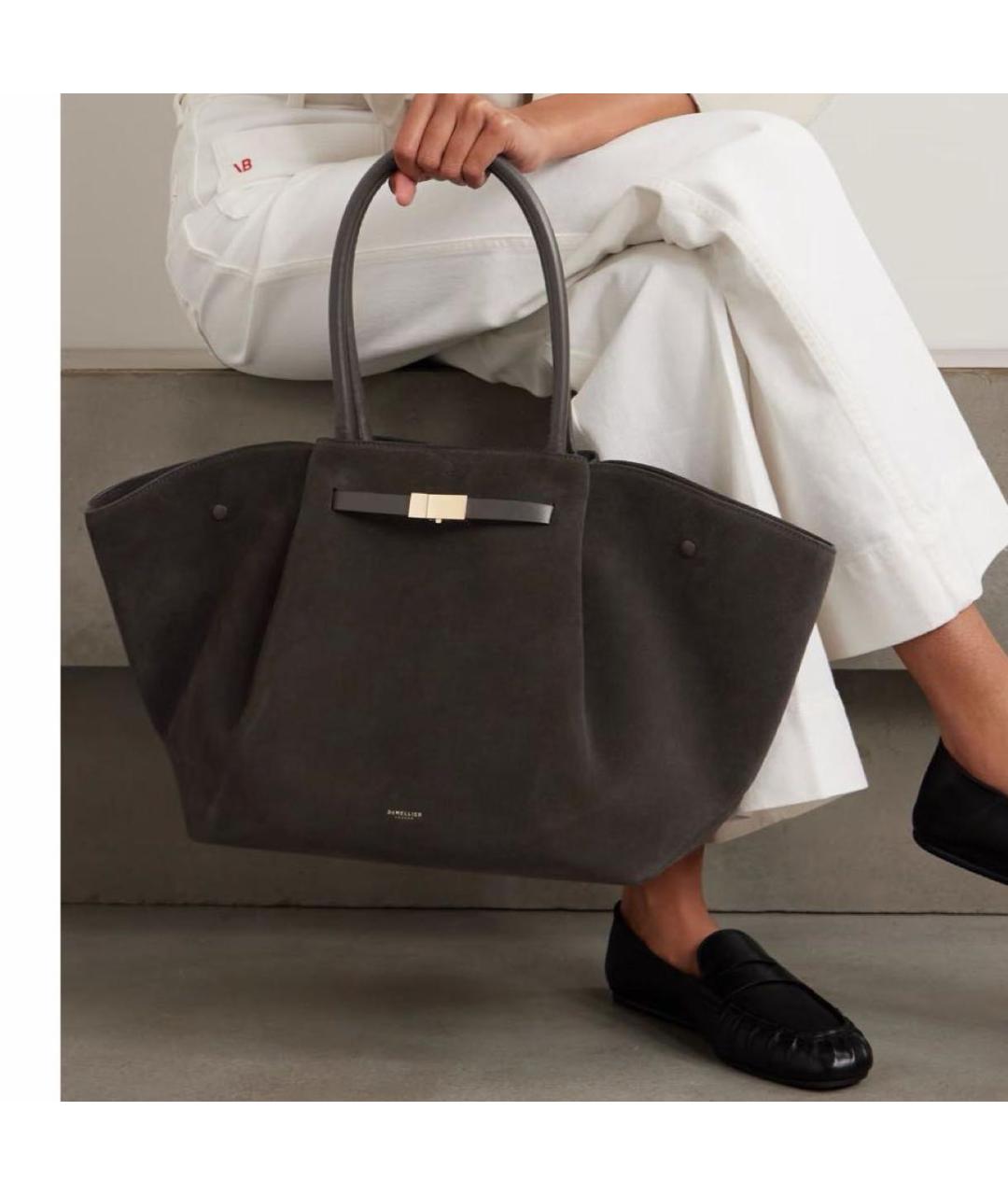 DEMELLIER Замшевая сумка тоут, фото 5