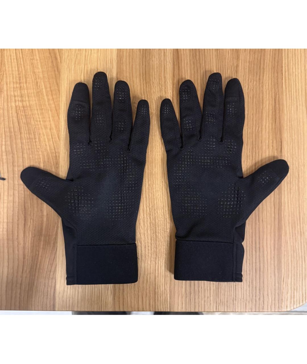 BALENCIAGA Черные кашемировые перчатки, фото 4