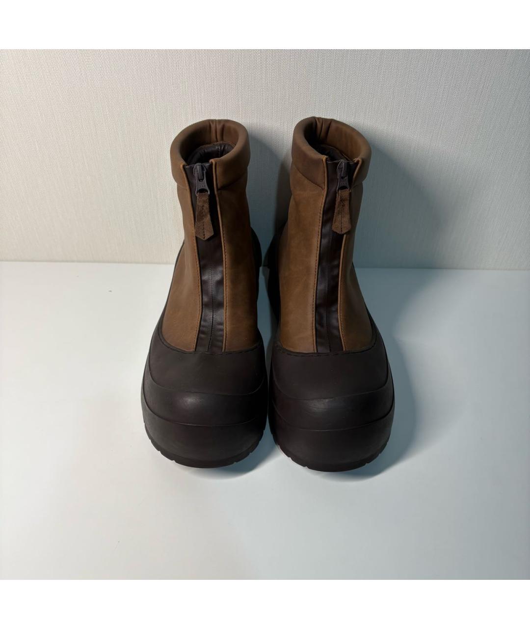 DIESEL Коричневые высокие ботинки, фото 2