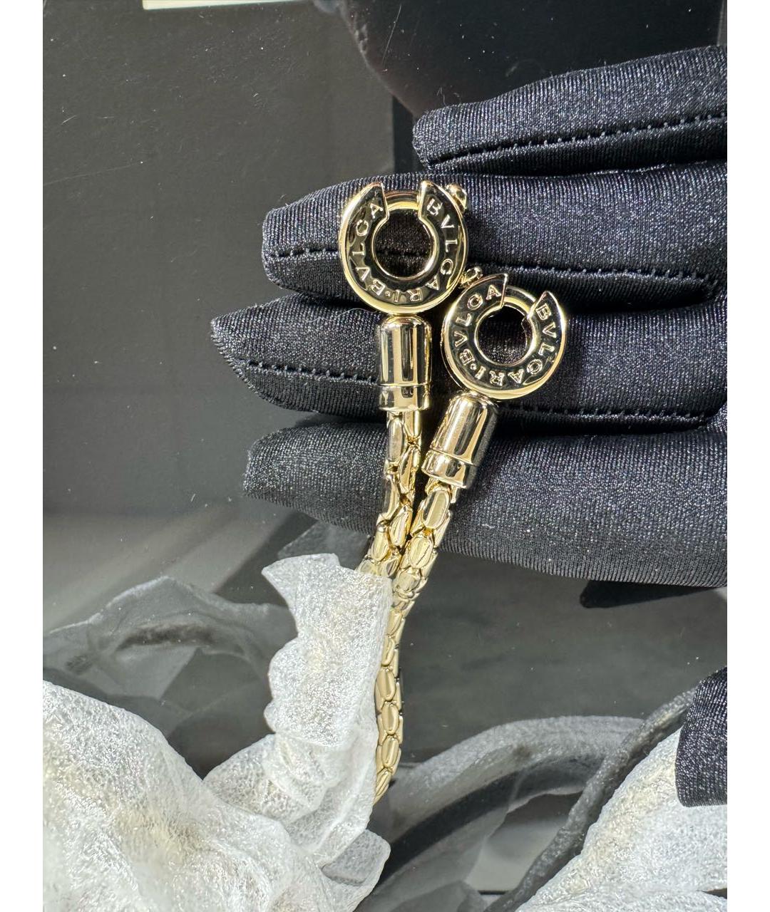 BVLGARI Бежевая кожаная сумка с короткими ручками, фото 8