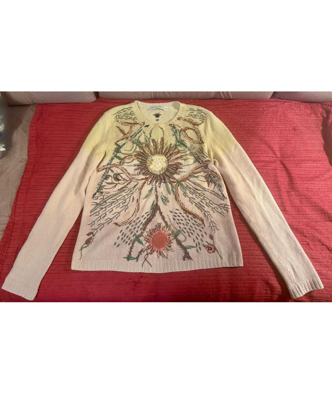 CHRISTIAN DIOR Кашемировый джемпер / свитер, фото 4