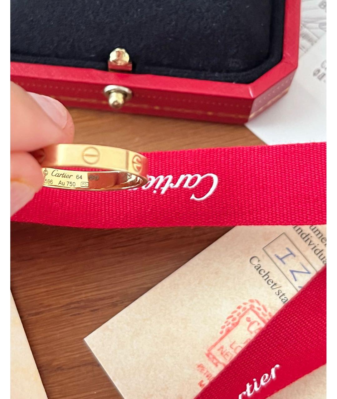 CARTIER Золотое кольцо из желтого золота, фото 6