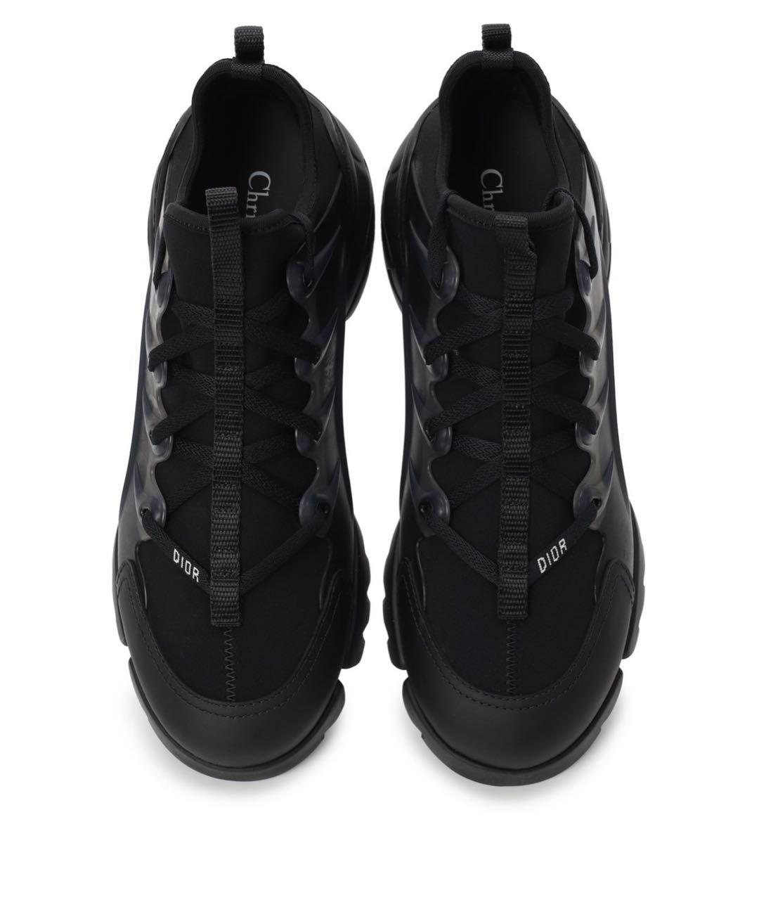 CHRISTIAN DIOR Черные неопреновые кроссовки, фото 5
