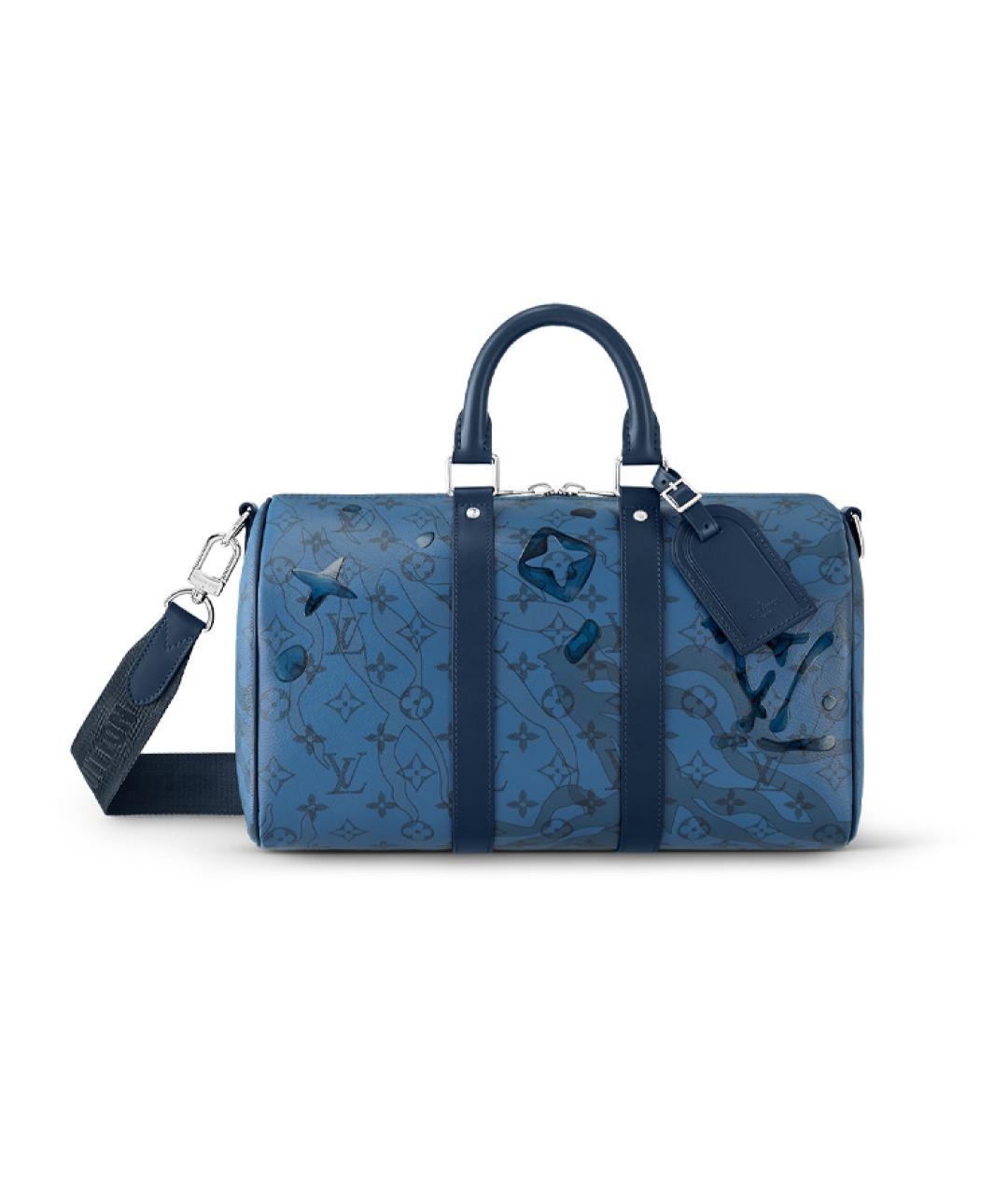 LOUIS VUITTON Синяя сумка через плечо, фото 1