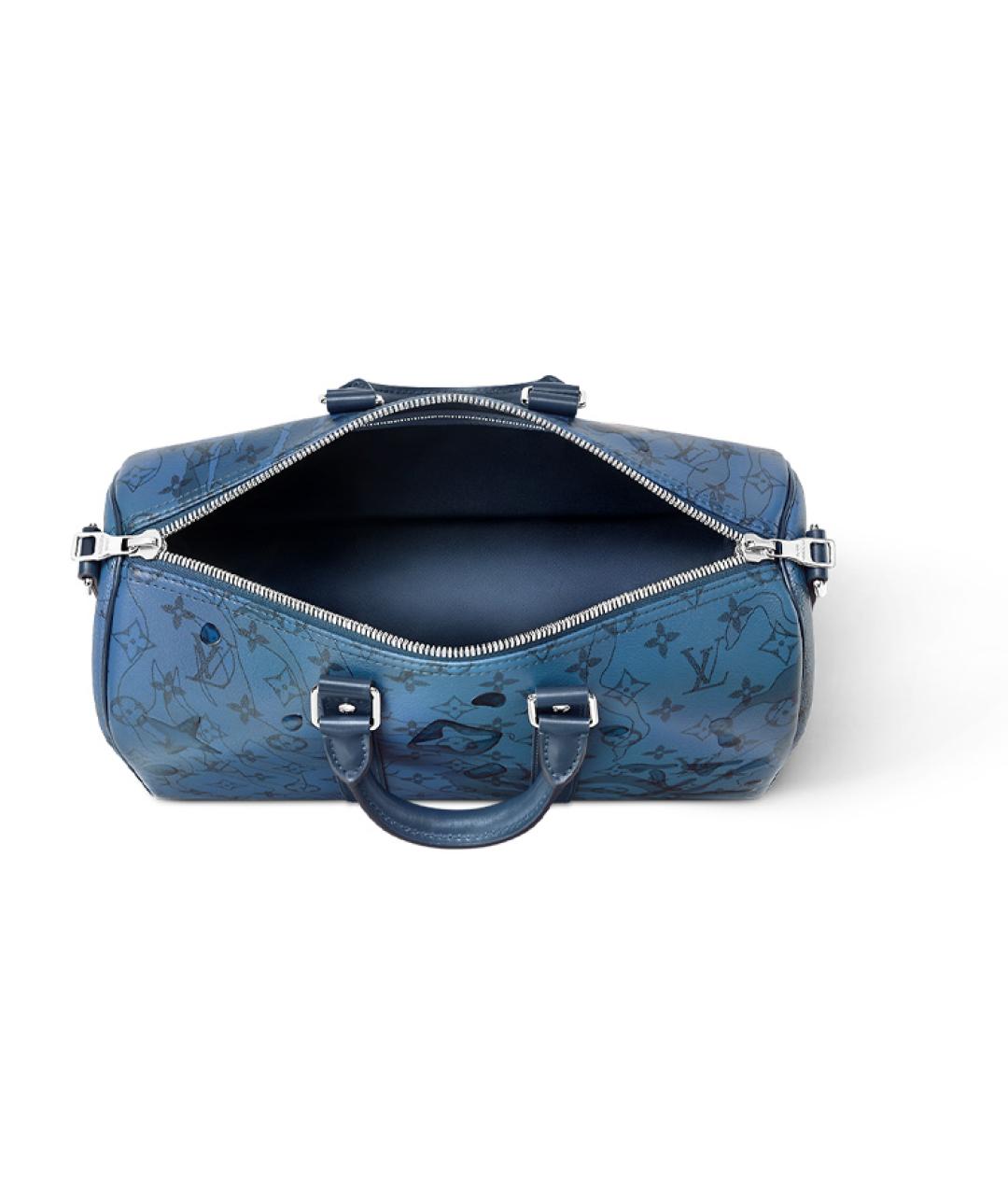 LOUIS VUITTON Синяя сумка через плечо, фото 4