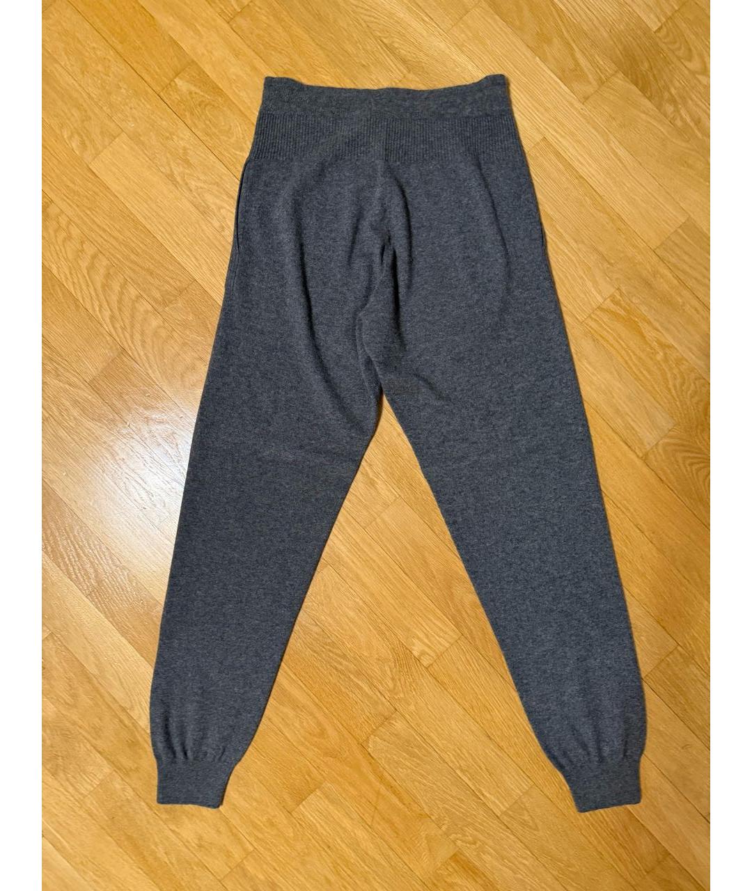 FALCONERI Антрацитовые кашемировые брюки узкие, фото 2