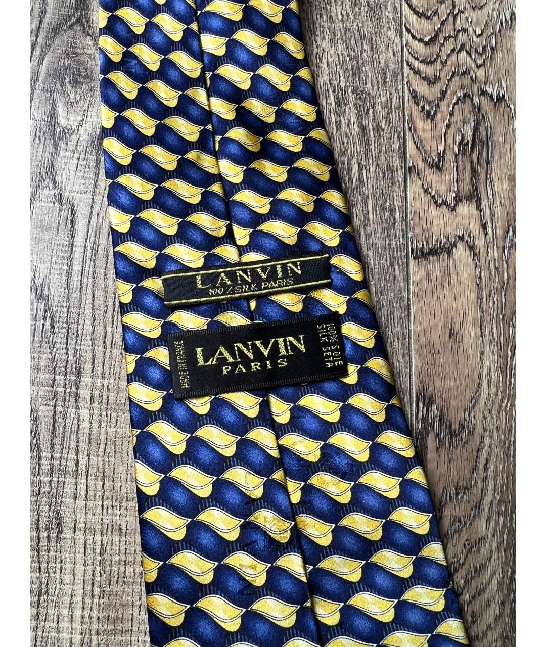 LANVIN Мульти шелковый галстук, фото 5