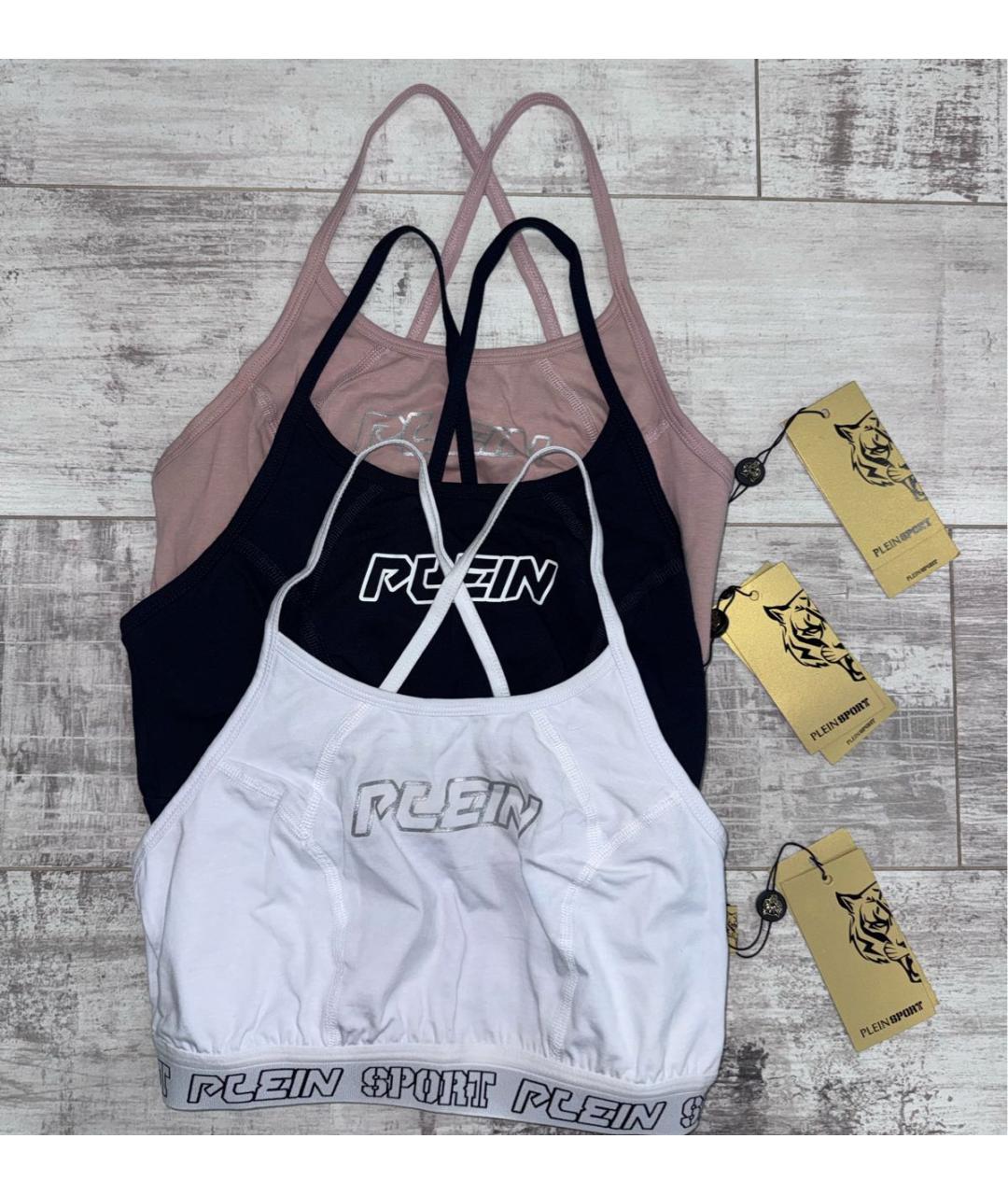 PLEIN SPORT Мульти хлопковая майка, фото 2