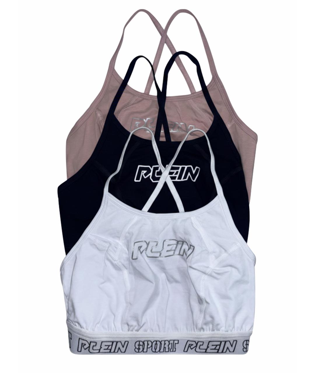 PLEIN SPORT Мульти хлопковая майка, фото 1