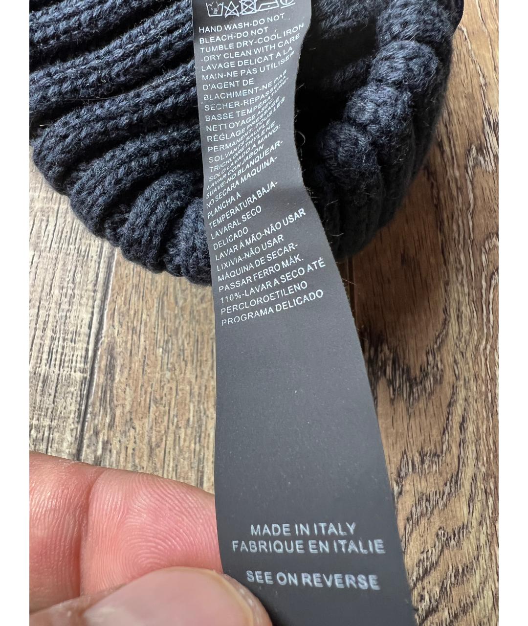 PAUL & SHARK Темно-синяя шапка, фото 4