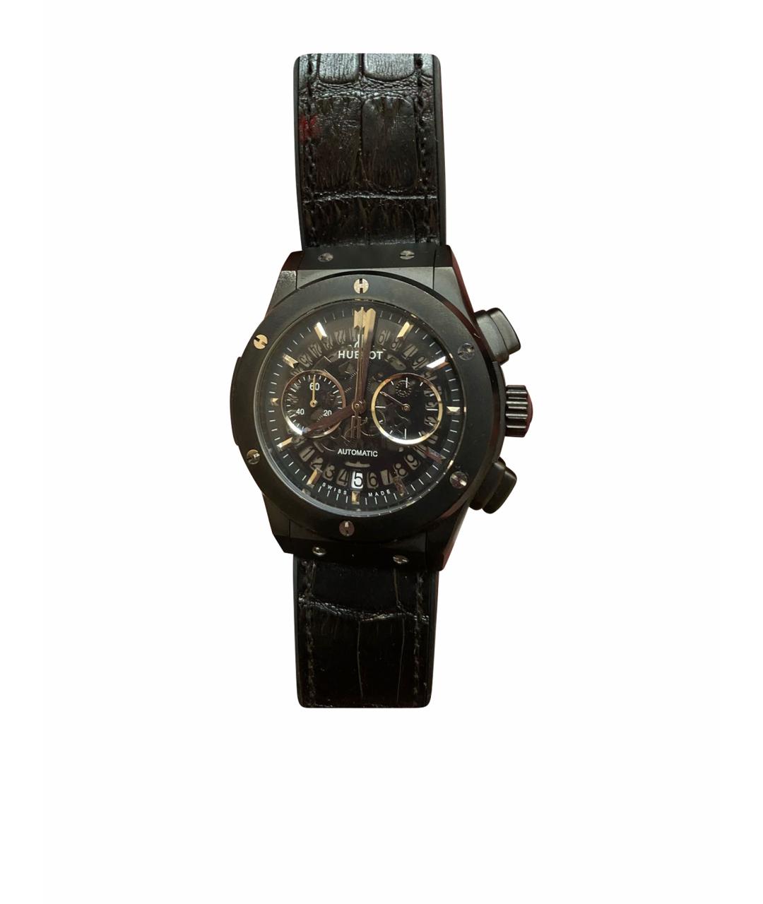 HUBLOT Черные часы, фото 1