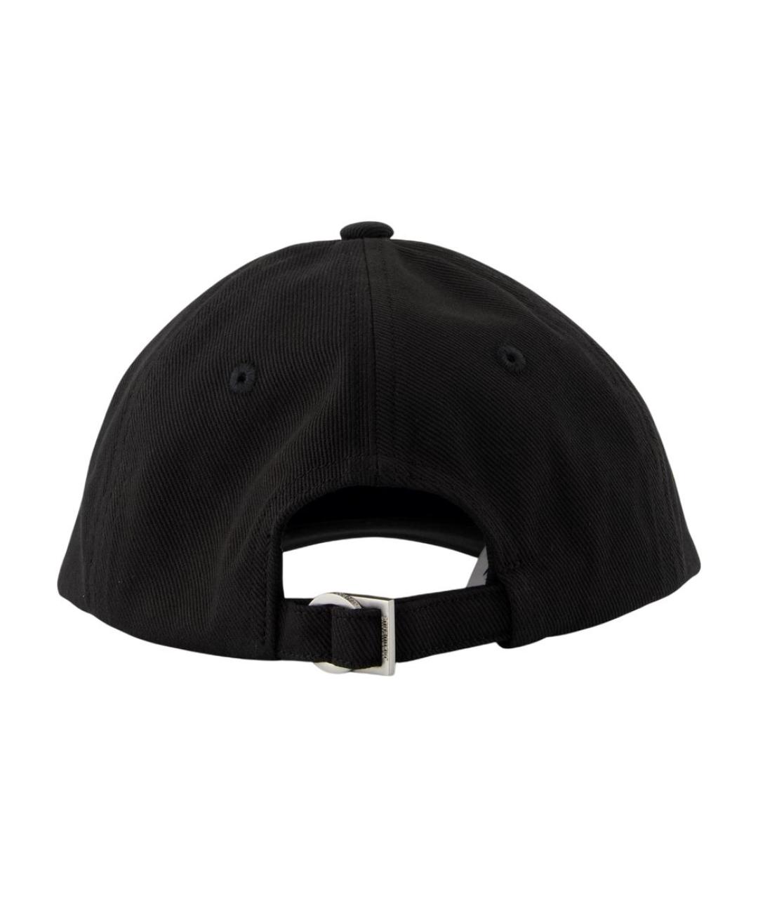 JACQUEMUS Черная хлопковая кепка/бейсболка, фото 2