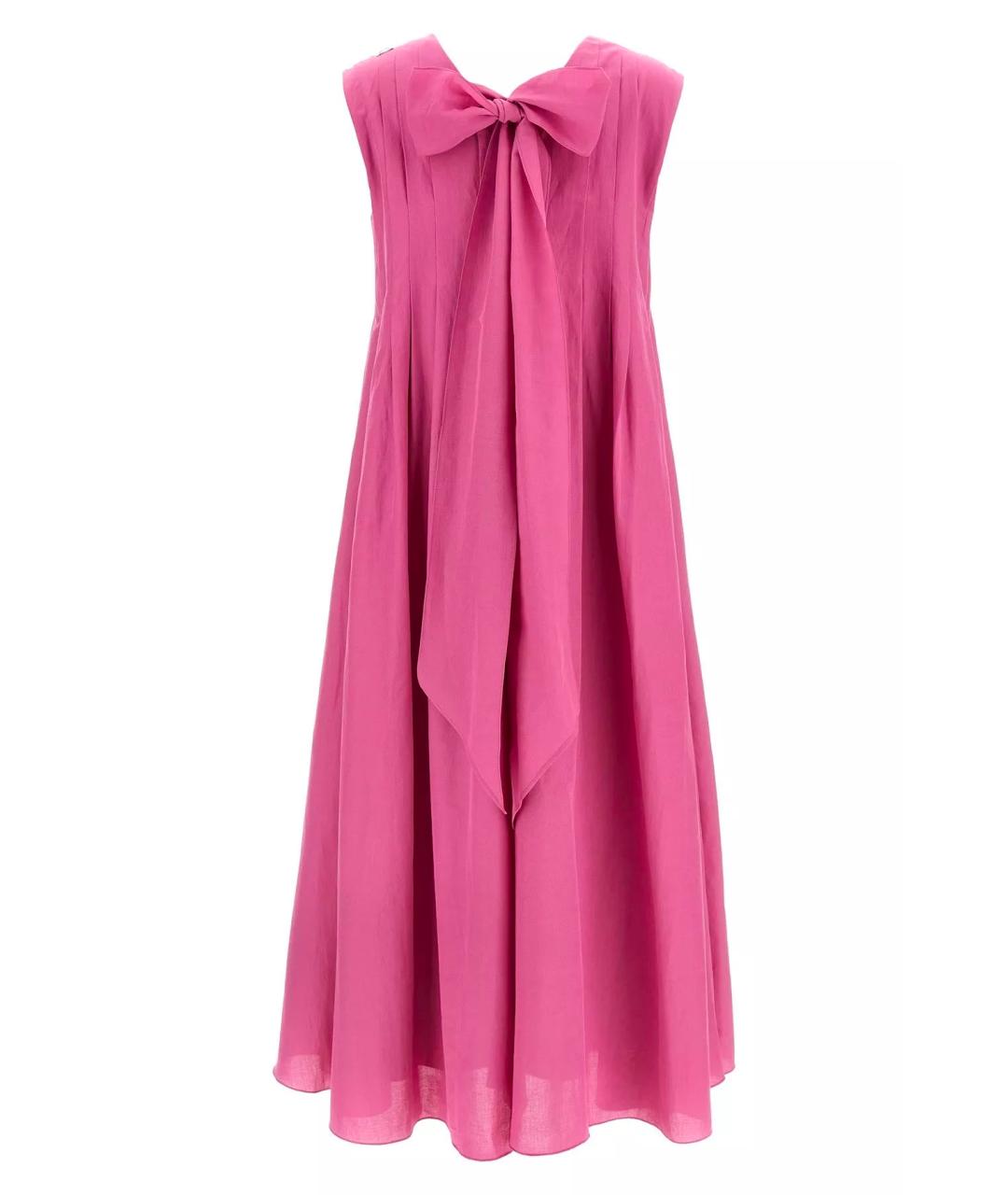 'S MAX MARA Розовое повседневное платье, фото 2