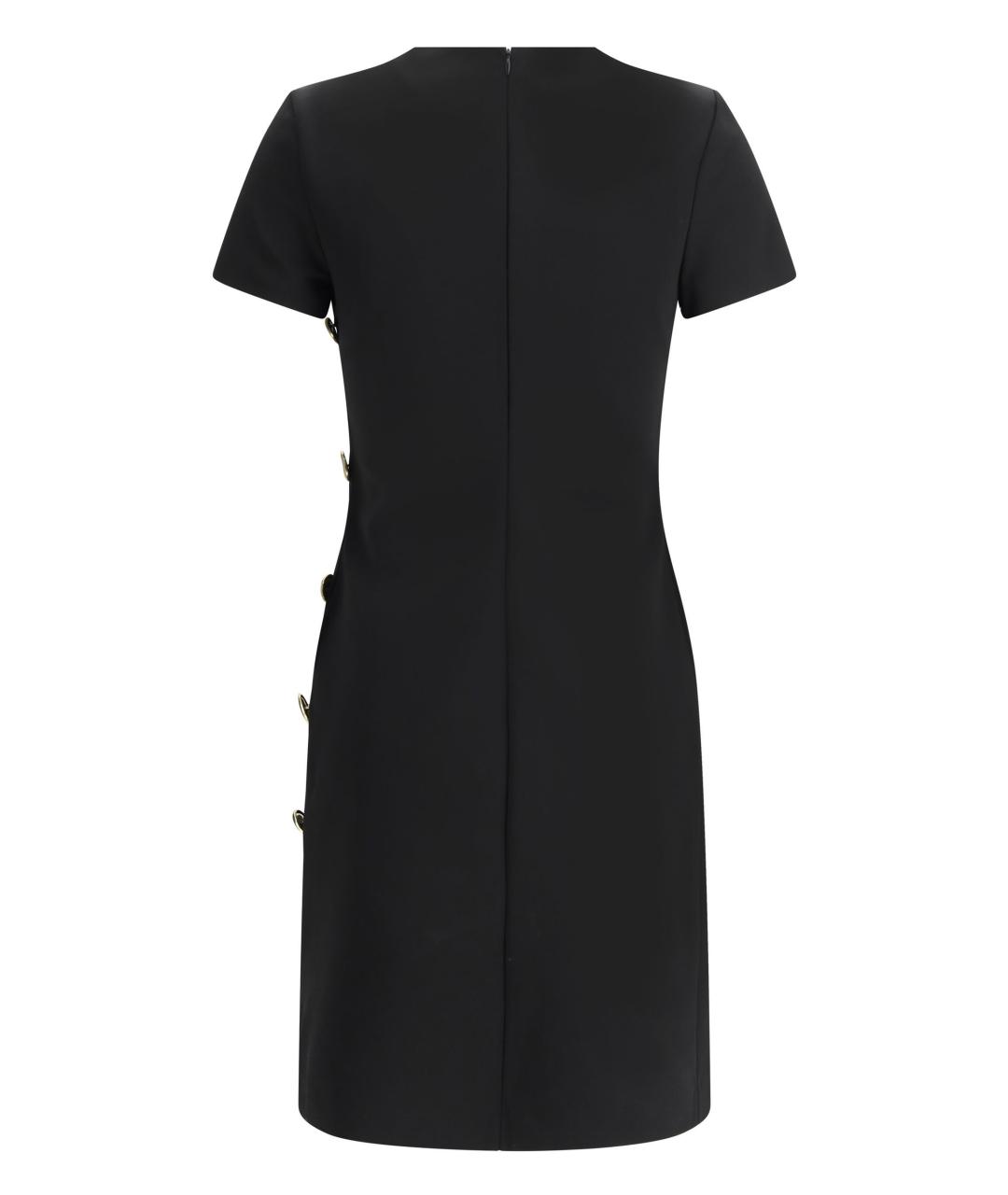 GIVENCHY Черное вискозное повседневное платье, фото 2