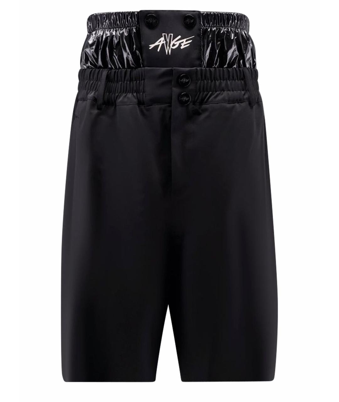 MONCLER Черные полиамидовые шорты, фото 1