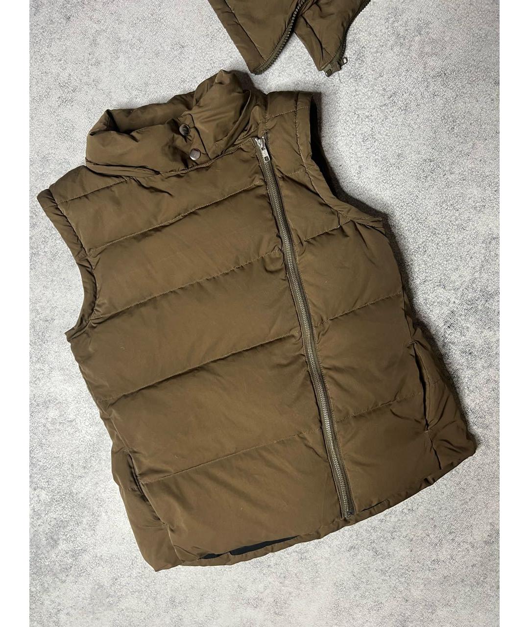 MAJE Хаки полиэстеровый жилет, фото 9