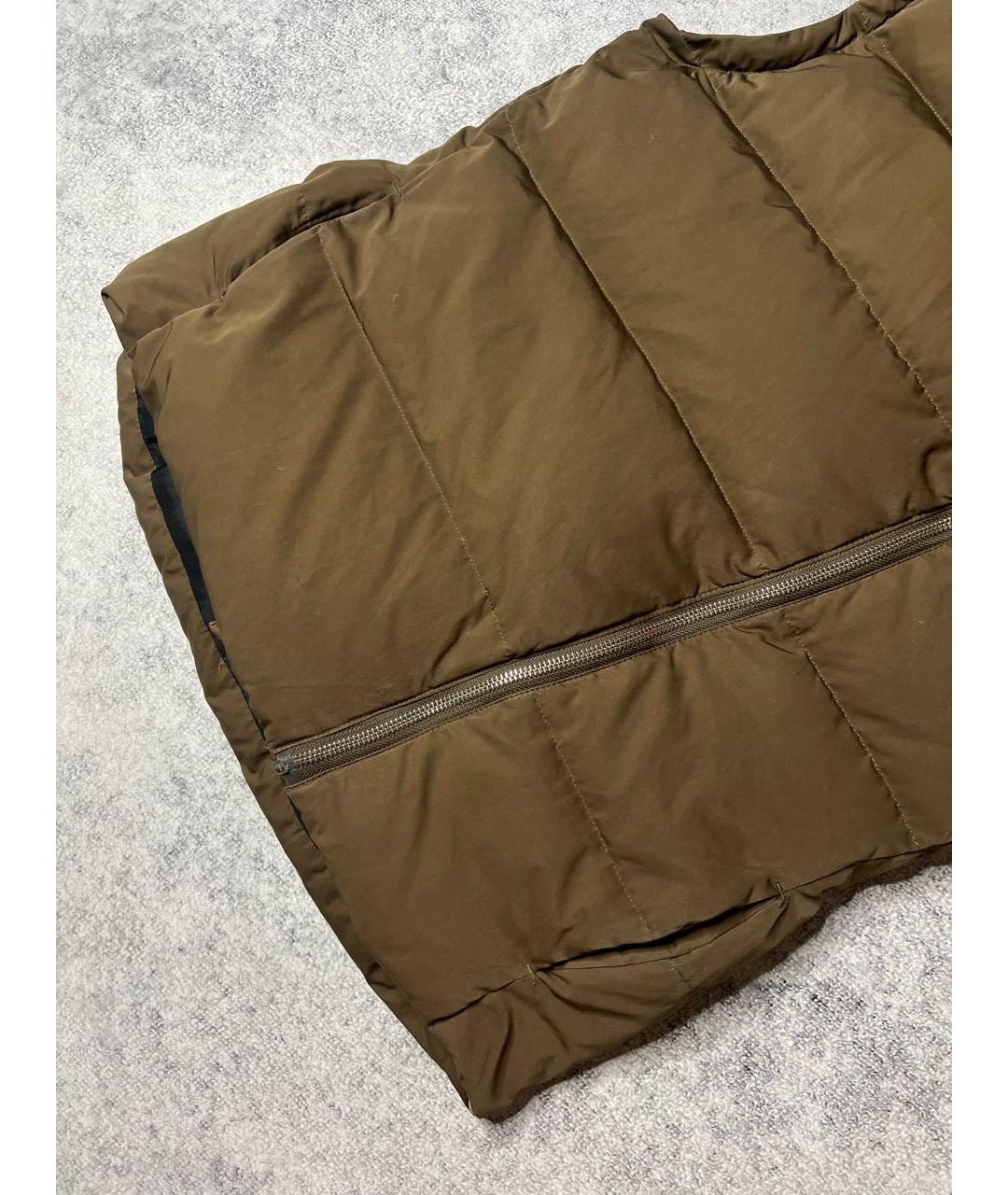 MAJE Хаки полиэстеровый жилет, фото 5