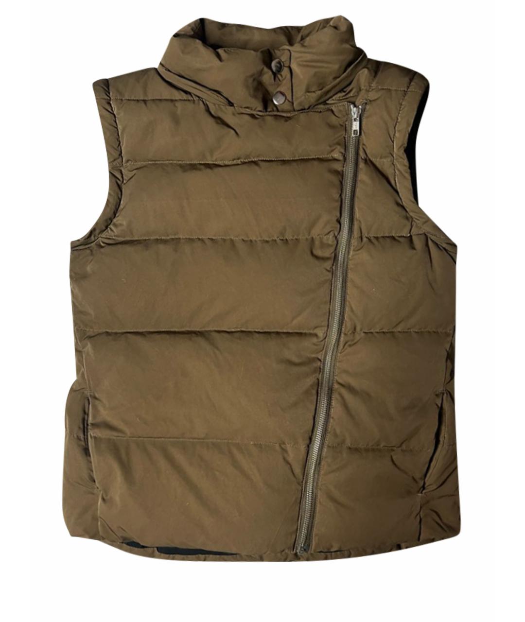 MAJE Хаки полиэстеровый жилет, фото 1