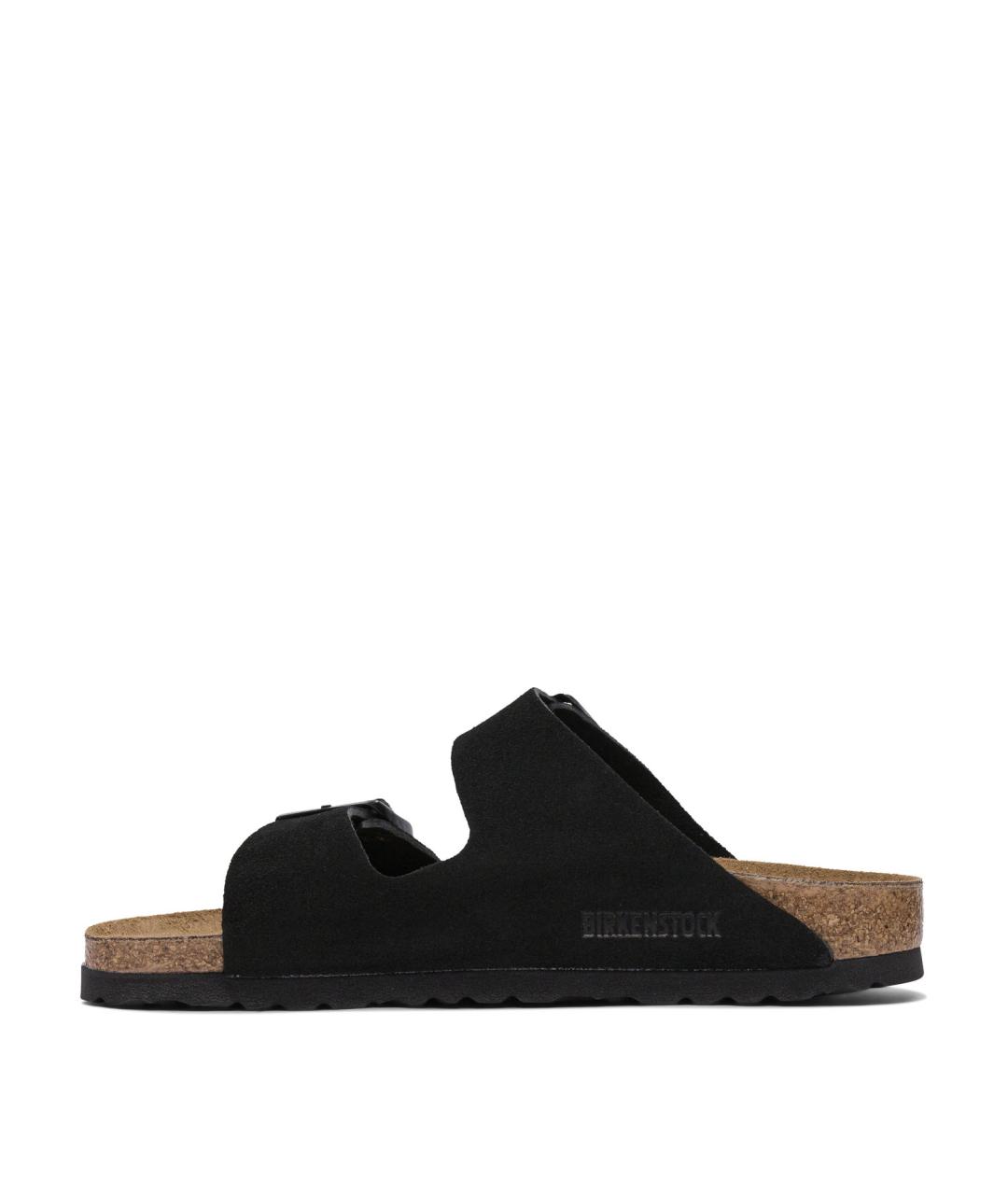 BIRKENSTOCK Черные замшевые сандалии, фото 3