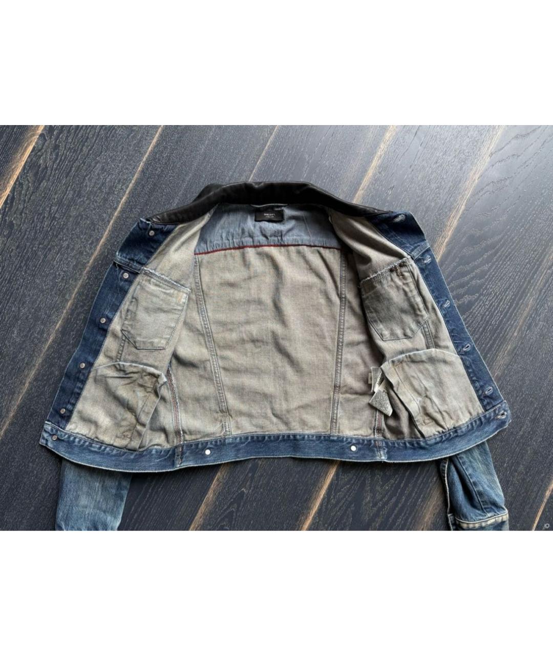 DIESEL Синяя деним куртка, фото 6