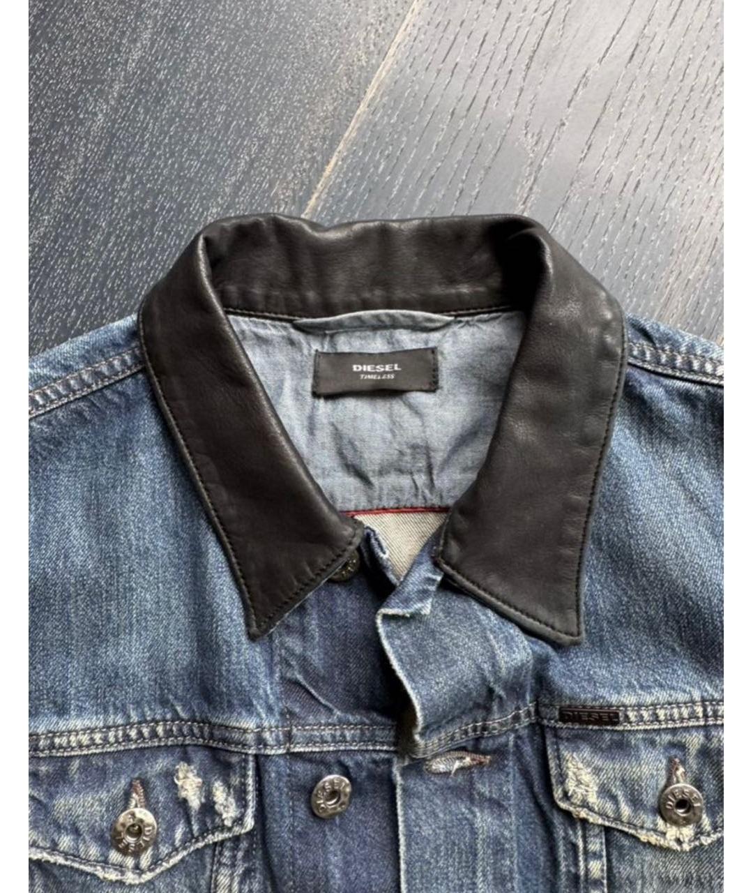 DIESEL Синяя деним куртка, фото 4