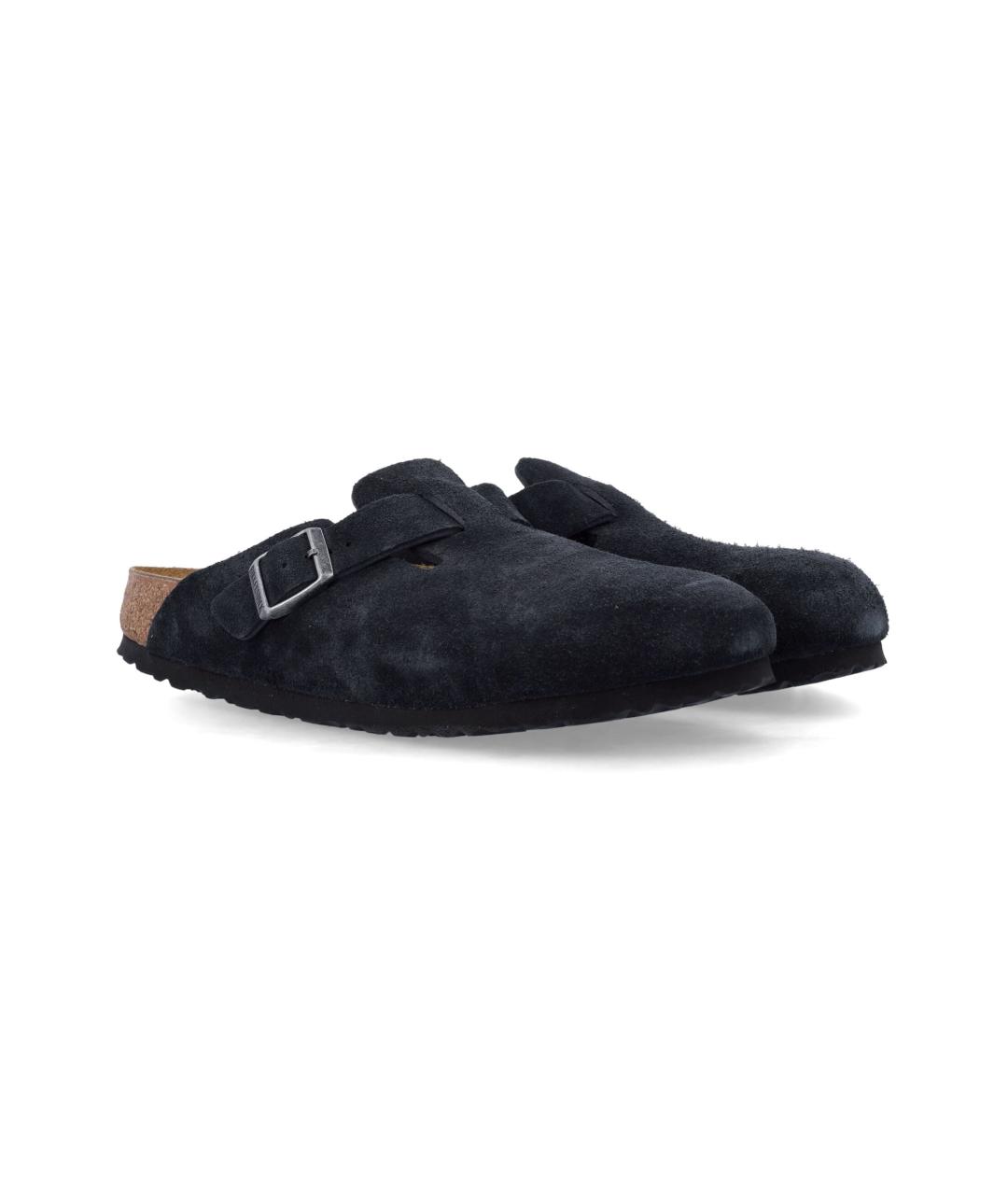 BIRKENSTOCK Черные замшевые сандалии, фото 2